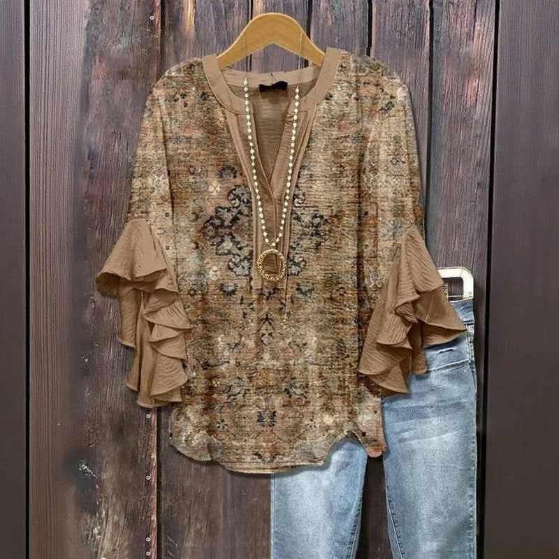 Zomerblouse "Zonlicht" – Puur & comfort