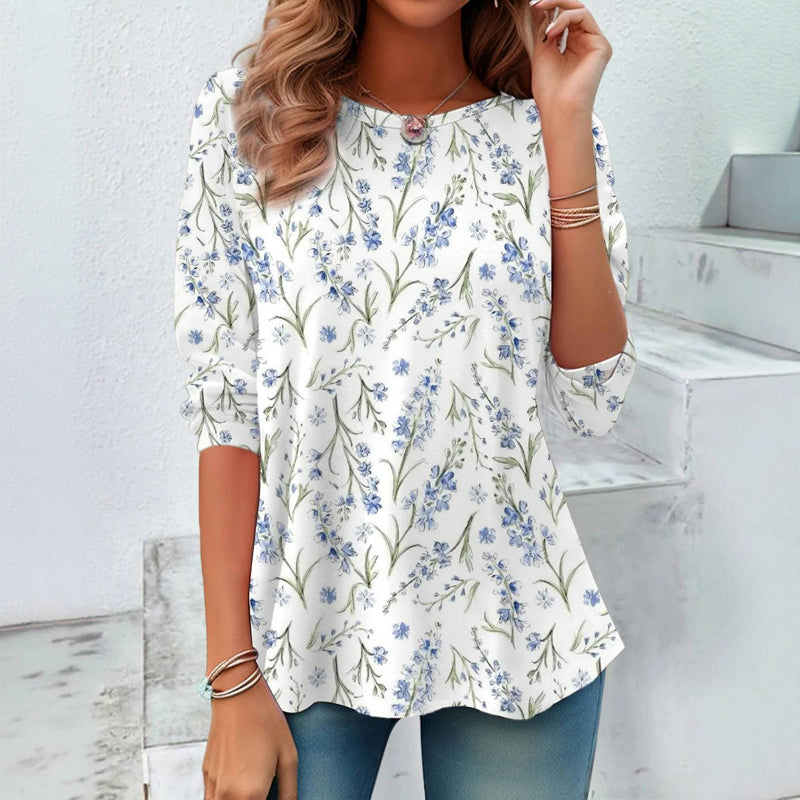 Zomert-shirt "Tuinfeest" – Fris & vrouwelijk