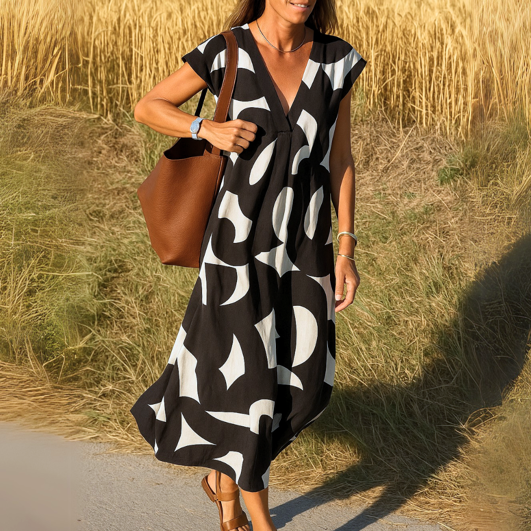 Valérie | V-loops jurk