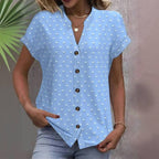 Zomerblouse "Marktdag" – Modern & warm