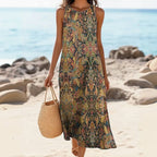Zomerjurk "Koffietijd" – Chique & casual