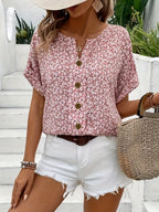 Verna | Chique blouse met bloemenprint