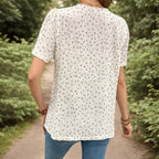 Zomerblouse "Stralende Dag" – Verfijnd & modern