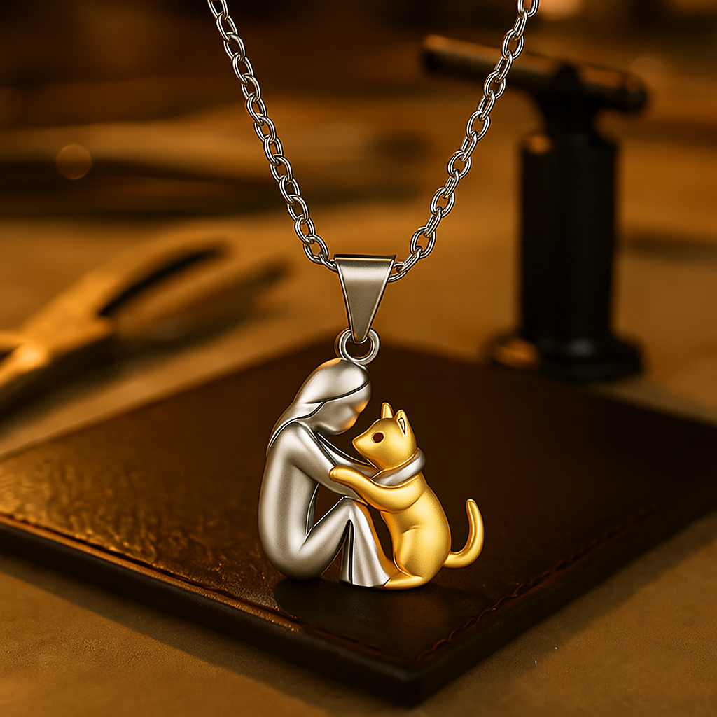 Ketting voor honden/kattenliefhebbers