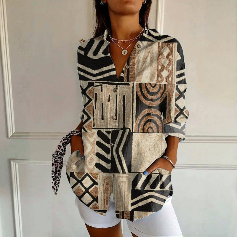 Zomerblouse "Zomerwind" – Elegant & zomers