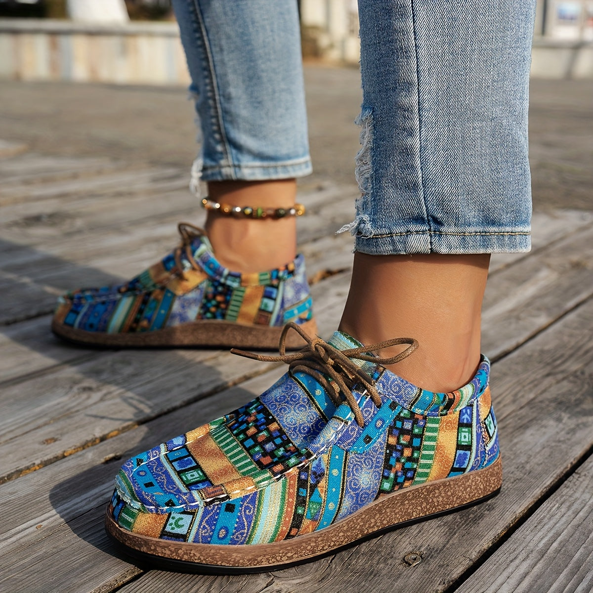 Kathy™ | Kleurrijke Retro Damesschoenen