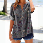 Zomerblouse "Marktdag" – Elegant & natuurlijk