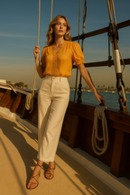 Bea | Charmante blouse met elegante details