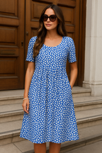 Carolina | Chique jurk met speelse print