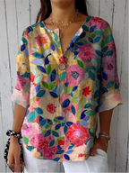 Arlene | Elegante blouse met bloemenprint