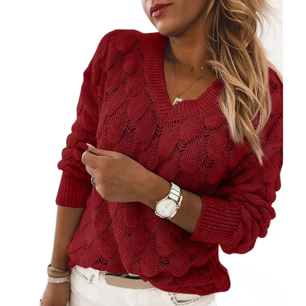 Lena | Trui met V-hals