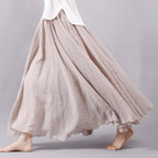 Ines | Zomerse maxi-rok met speelse elegantie
