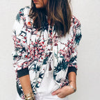 Hazel | Bomberjack met trendy bloemenprint