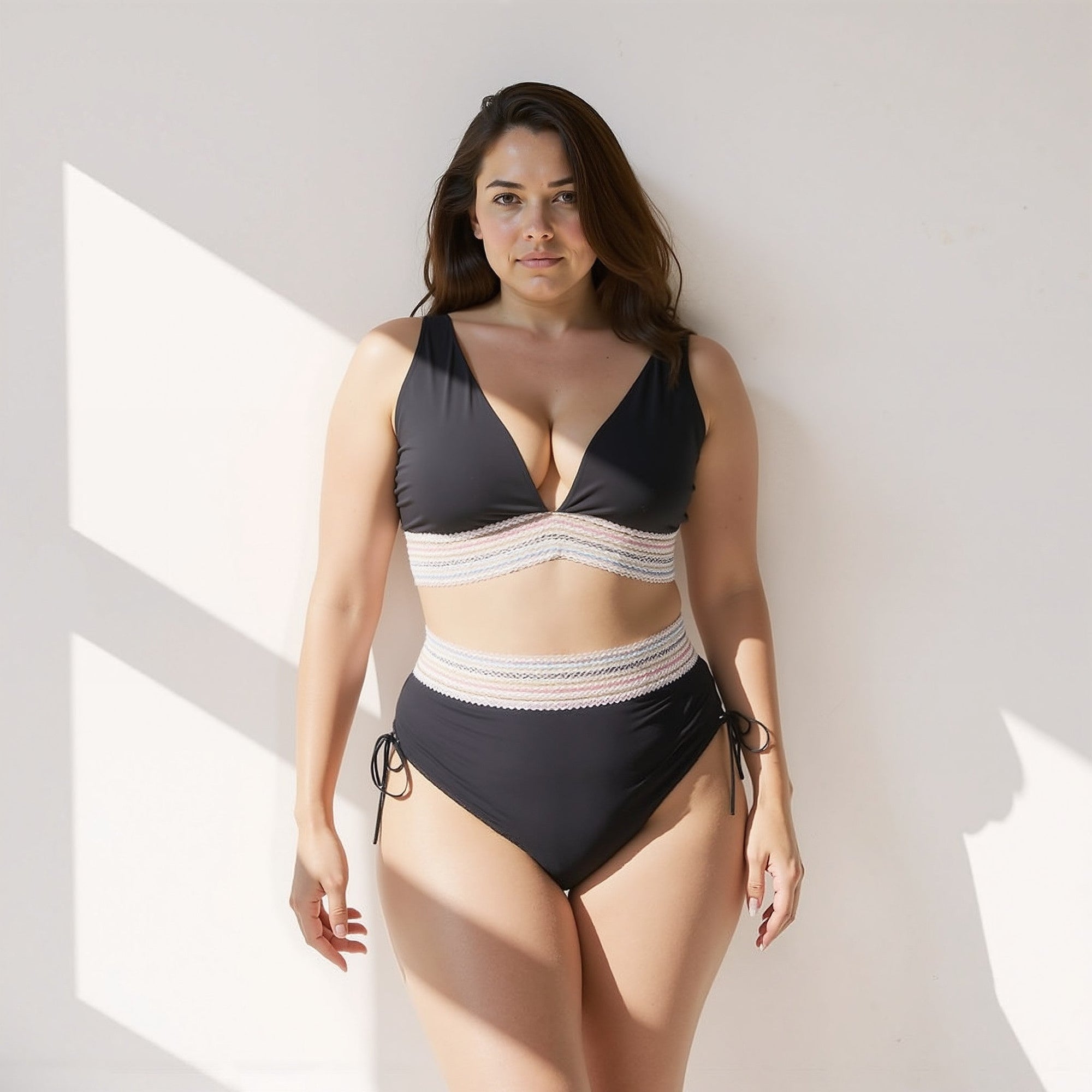 Noor - Hoge Taille Bikini Set