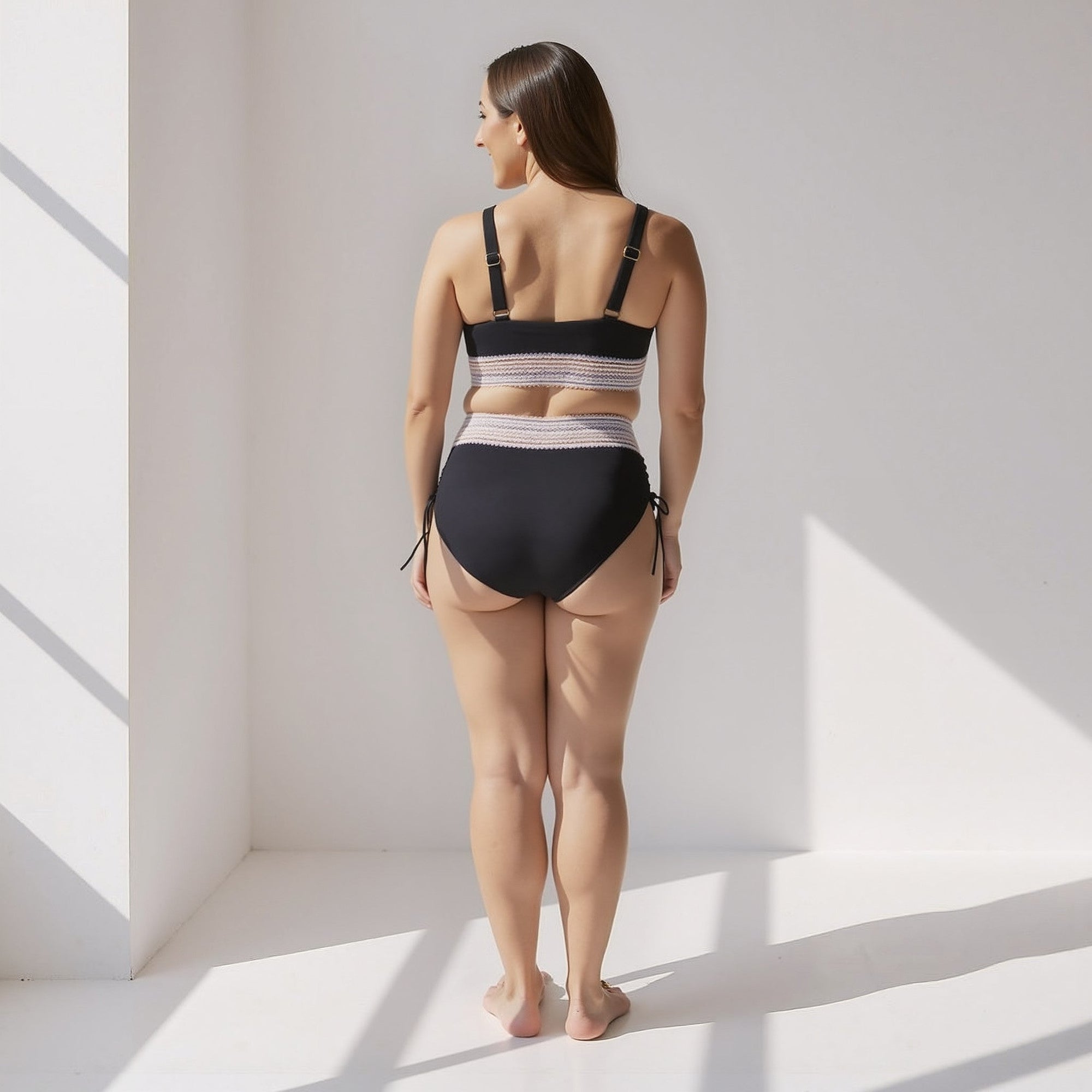 Noor - Hoge Taille Bikini Set