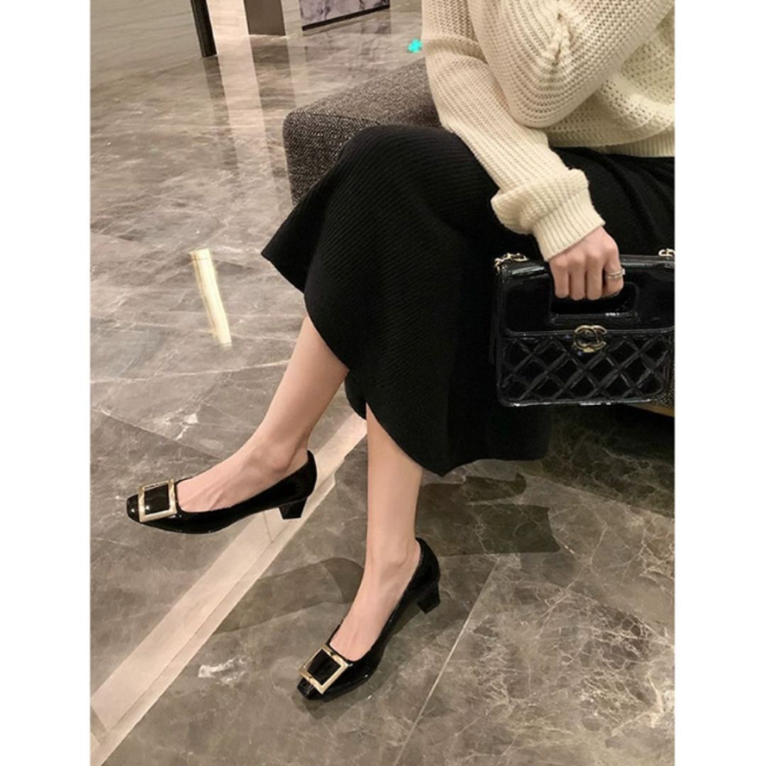 Narella™ | Elegante sandalen met middelhoge hak en vierkante neus