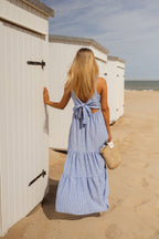 Lina | Gestreepte maxi-jurk