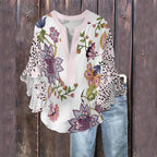 Zomerblouse "Tuinfeest" – Tijdloos & chic
