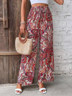 Analyn | Bohemian wijdvallende broek