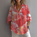 Zomerblouse "Tuinfeest" – Fris & vrouwelijk