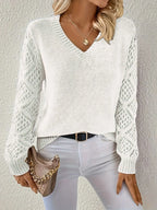 Daisy | Trui met v-hals