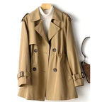 Pia | Elegante korte trenchcoat