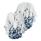 Zomerblouse "Tuinfeest" – Tijdloos & chic