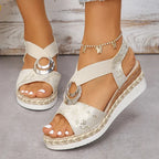 Briana | Comfortabele sleehak sandalen