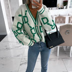 Nanette | Trendy vest met geometrisch design