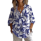Zomerblouse "Tuinfeest" – Fris & vrouwelijk