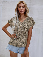 Cassidy | Chique blouse met abstracte print