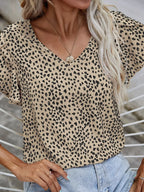 Cassidy | Chique blouse met abstracte print