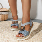Briana | Comfortabele sleehak sandalen