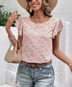 Alba | Charmante blouse met bloemenprint