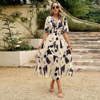 Ezme | Charmante midi-jurk met speelse print