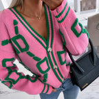 Nanette | Trendy vest met geometrisch design