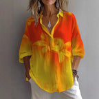 Zomerblouse "Tuinfeest" – Fris & vrouwelijk