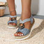 Briana | Comfortabele sleehak sandalen