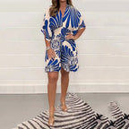 Zomerjumpsuit "Tuinfeest" – Licht & luchtig