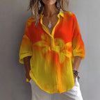 Zomerblouse "Tuinfeest" – Fris & vrouwelijk