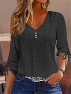 Maybelle | Elegante blouse met V-hals