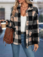 Carla | Casual geblokte jas