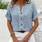 Verna | Chique blouse met bloemenprint