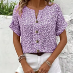 Verna | Chique blouse met bloemenprint