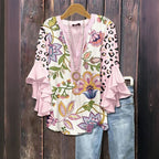 Zomerblouse "Zondagmiddag" – Zacht & stijlvol